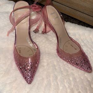 Aldo Sparkling Pink Heels